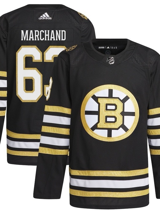 adidas Other - NWT Adidas Boston Bruins Brad Marchand 63 NHL Jersey. Size 46 (Small)